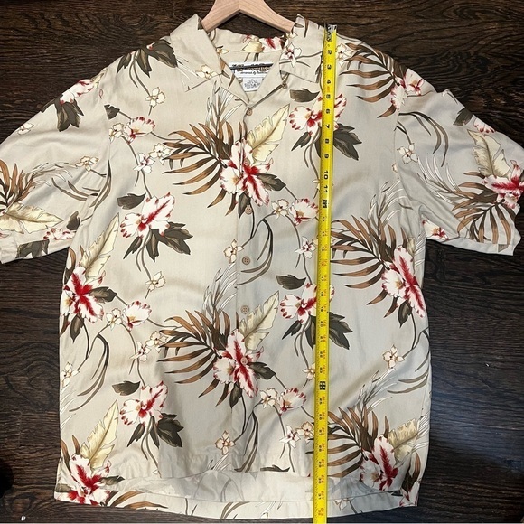 Men’s | Honolulu Lulu Floral Silk Button Down | XL - Picture 6 of 6
